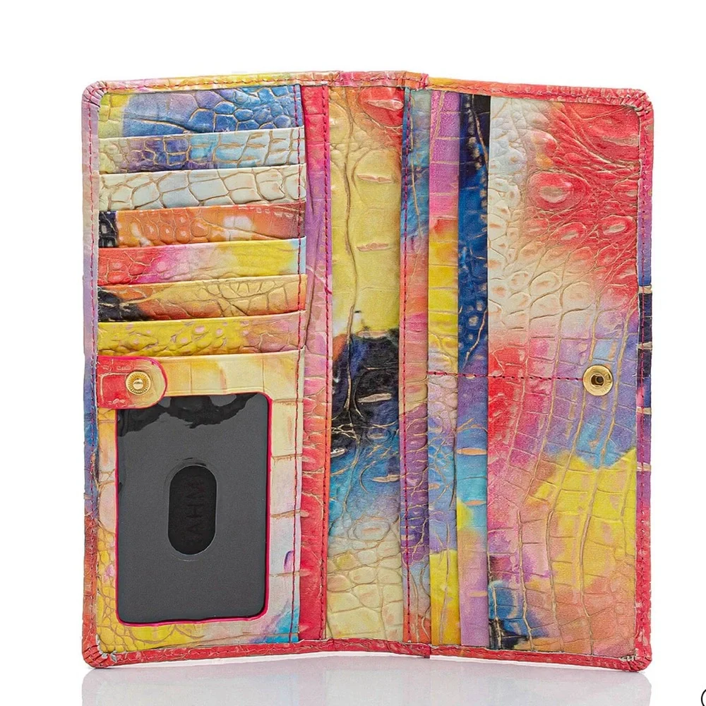 NWT!!! RARE DESIGN!!! Brahmin Dandy Ady Wallet! - Picture 3 of 15